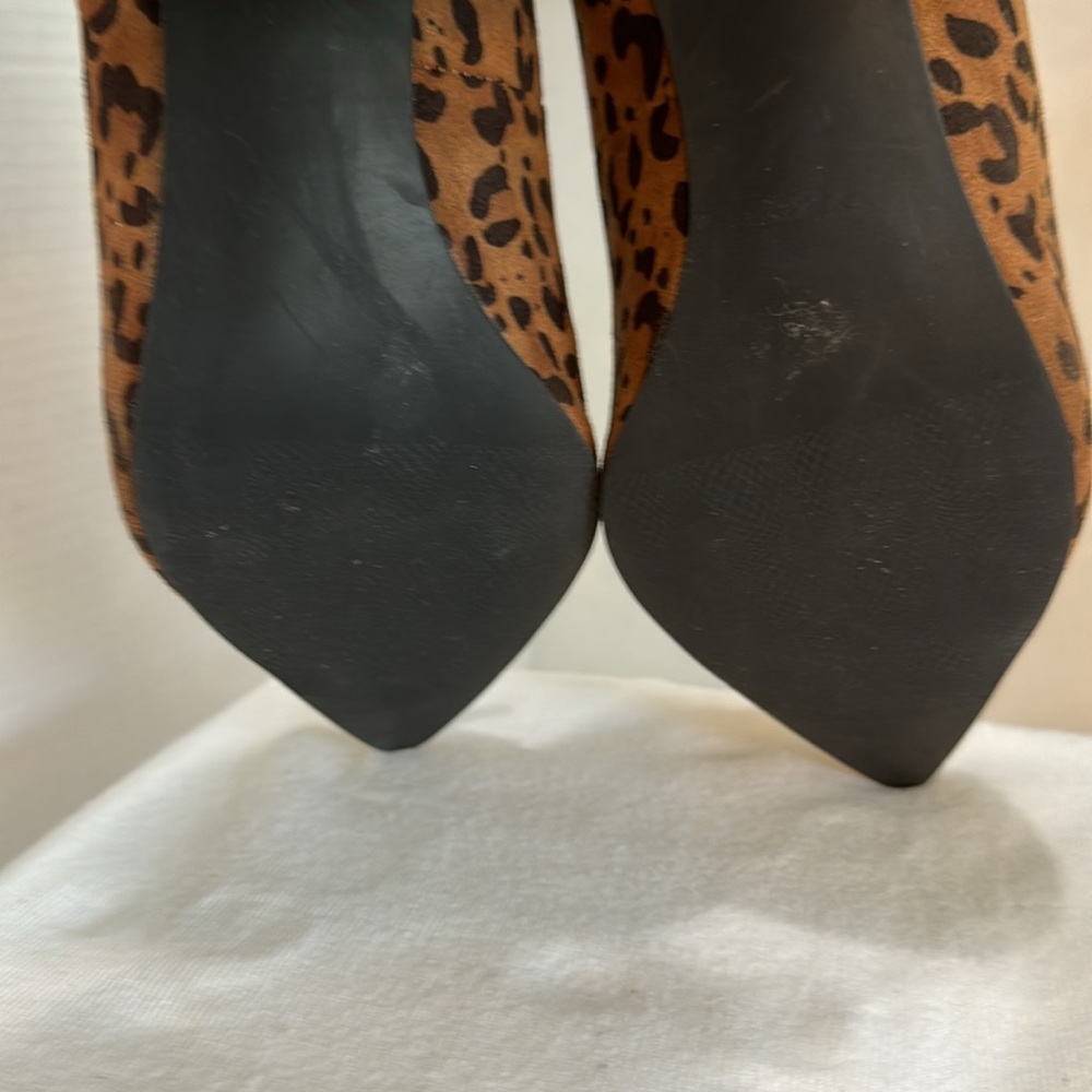 Liz Claiborne woman’s pointed toe slip on pumps 3” heel bow with tassel 6.5w - Picture 5 of 13